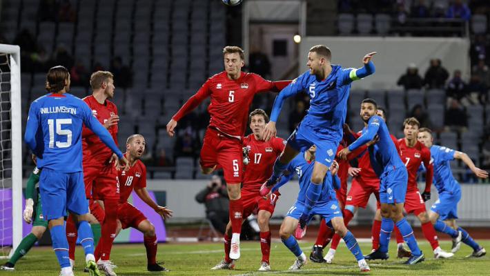 2023年10月17日 欧预赛-西古德森双响哈拉尔德松破门 冰岛-列支敦士登