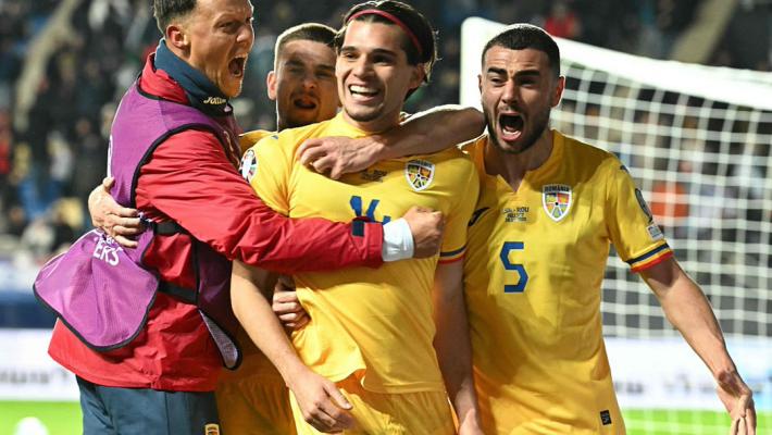 2023年11月19日 欧预赛-扎哈维闪击普斯卡斯破门 罗马尼亚2-1逆转以色列晋级正赛